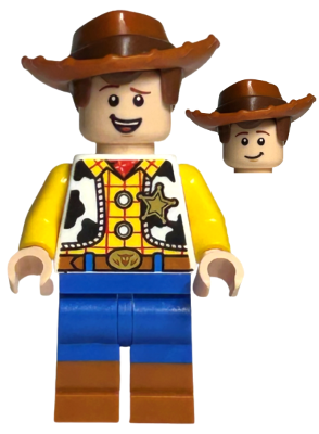 Woody - Normal Legs, Dark Orange Boots, Open Mouth Smile / Lopsided Grin (toy016)