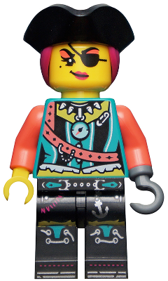 DJ Captain, Vidiyo Bandmates, Series 2 (Minifigure Only) (vid037)
