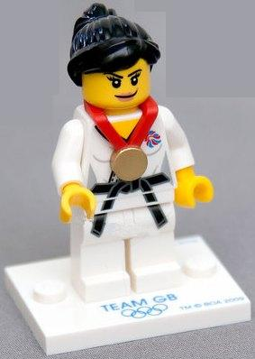 Judo Fighter - Team Great Britain Series Collectible Minifigure (coltgb-4)