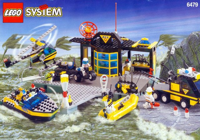 6479 Emergency Response Center (Certified) LEGO Town