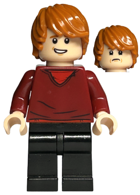 Ron Weasley - Dark Red Sweater, Black Legs (hp214)