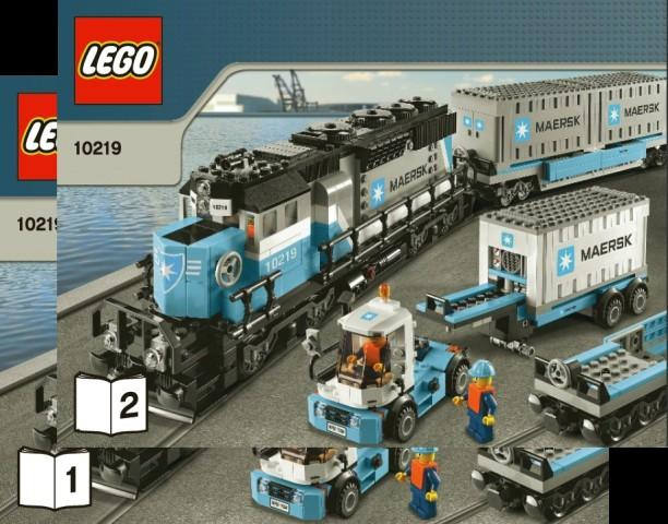 10219 Maersk Container Train (Certified) LEGO Icons