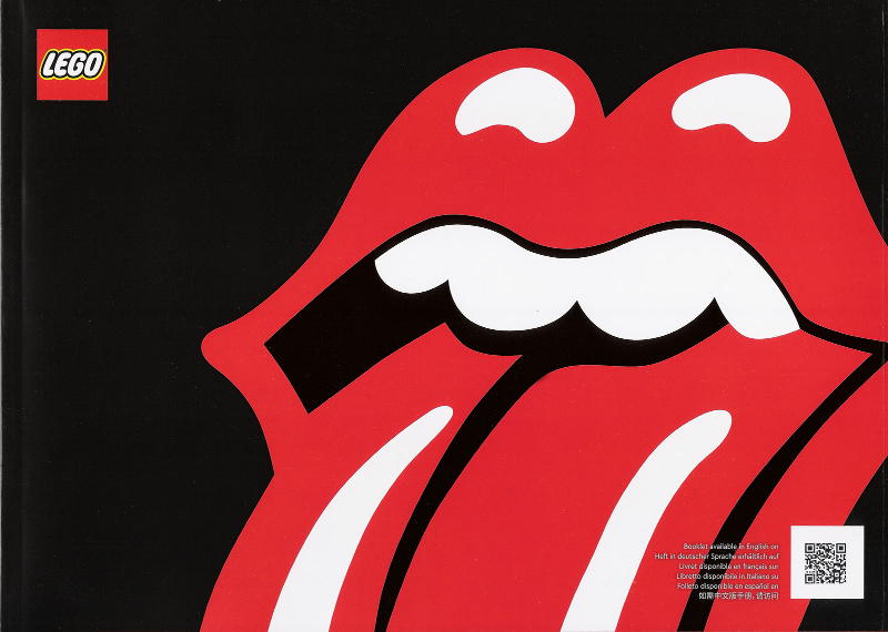 31206 The Rolling Stones (Used) LEGO Art