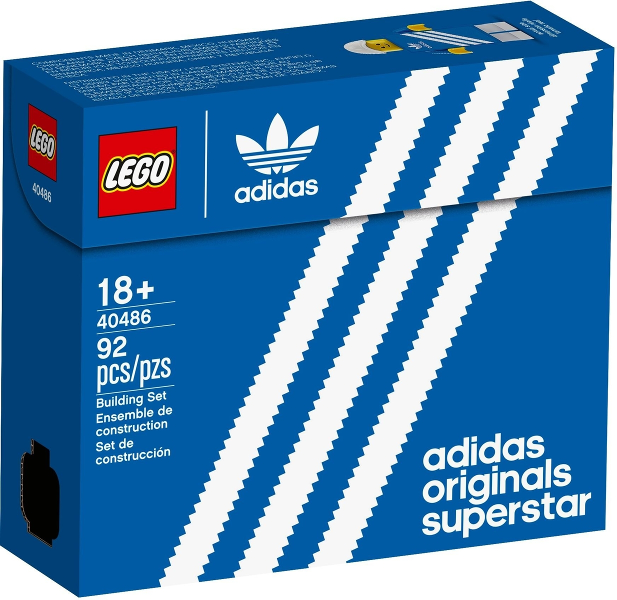 40486 Mini Adidas Originals Superstar (Retired) LEGO Icons