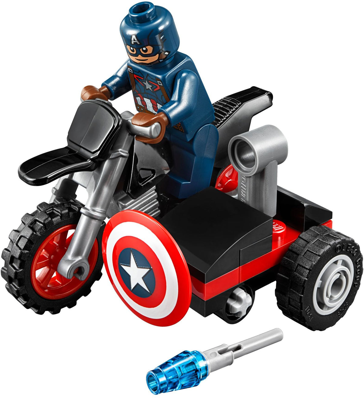 30447 Captain America's Motorcycle (Certified) LEGO Super Heroes