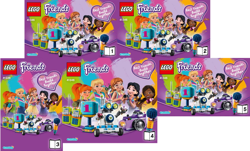 41346 Friendship Box (Used) LEGO Friends