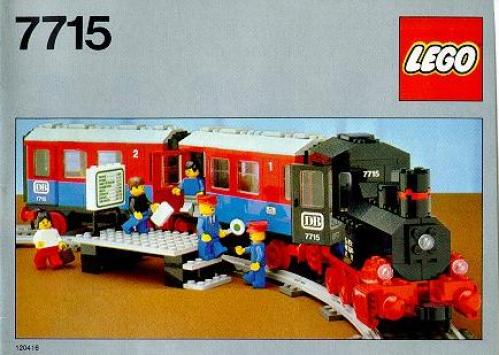 7715 Push-Along Passenger Steam Train (Certified) LEGO Trains