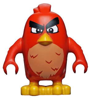 Red, Annoyed, Left Eyebrow Raised (ang005)