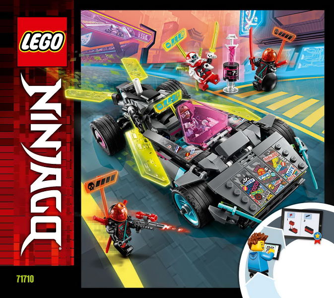 71710 Ninja Tuner Car (Used) LEGO Ninjago