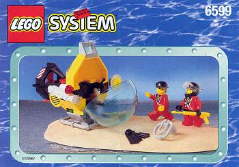 6599 Shark Attack (Used) LEGO Town