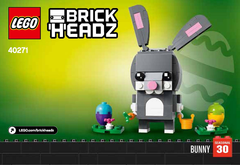 40271 Easter Bunny (Certified) LEGO BrickHeadz
