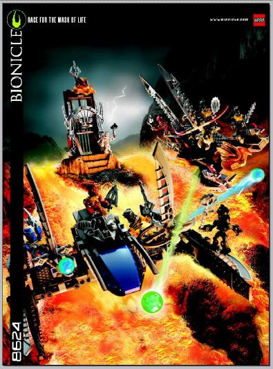 8624 Race for the Mask of Life (Used) LEGO BIONICLE