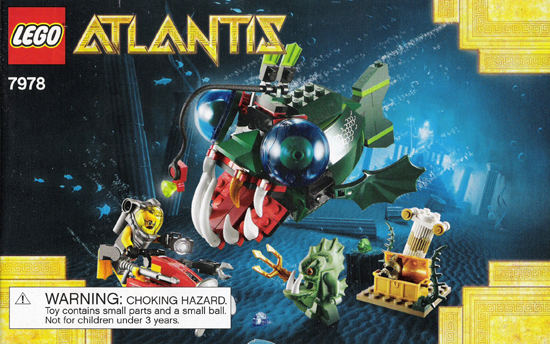 7978 Angler Attack (Certified) LEGO Atlantis