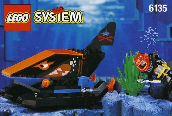 6135 Spy Shark (Certified) LEGO Aquazone