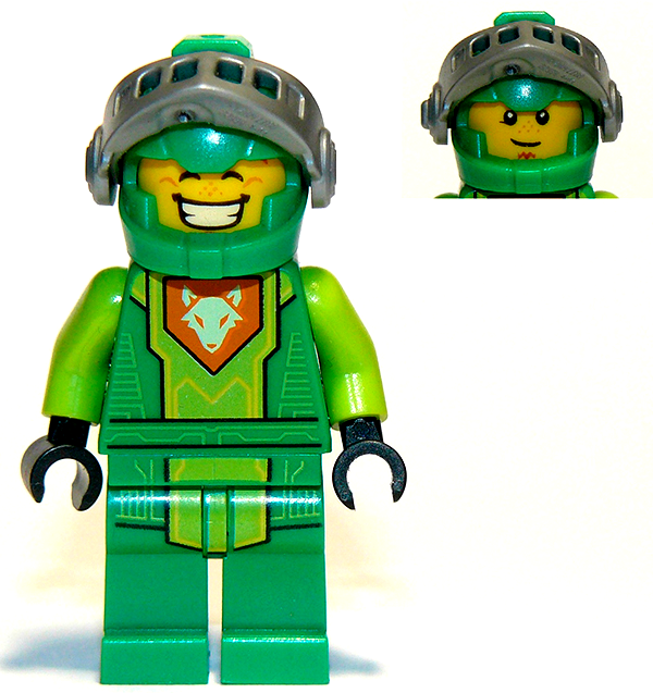 Aaron Fox - Flat Silver Visor (Battle Suit Aaron) (nex078)