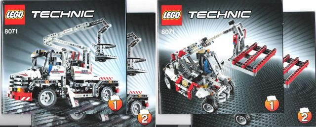 8071 Bucket Truck (Used) LEGO TECHNIC