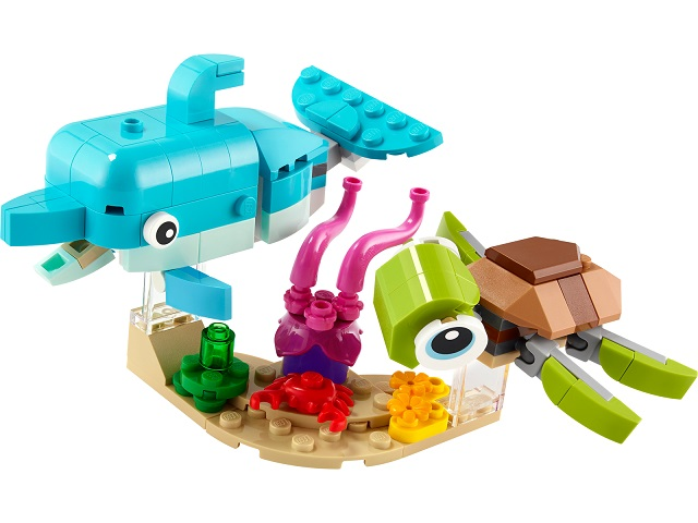 31128 Dolphin and Turtle (Retired) LEGO Creator