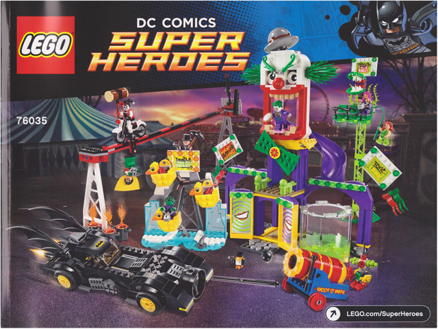 76035 Jokerland (Used) LEGO Super Heroes