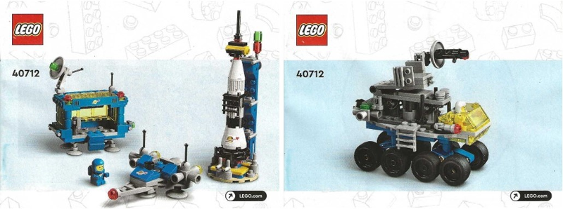 40712 Micro Rocket Launch Pad (Certified) LEGO Icons