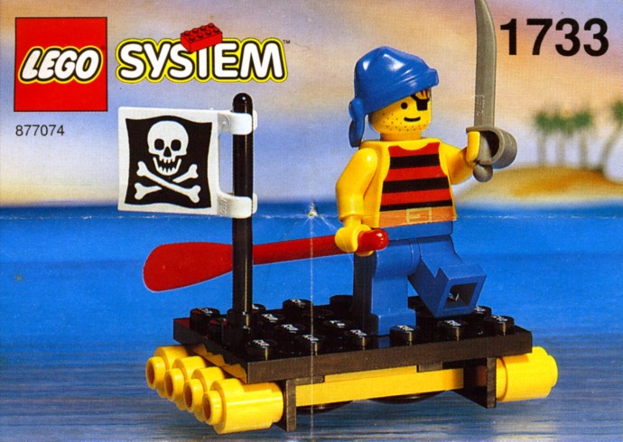 1733 Shipwrecked Pirate (Certified) LEGO Pirates