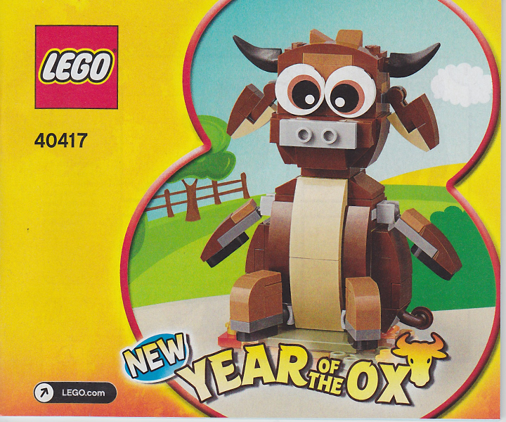 40417 Year of the Ox (Used) LEGO Seasonal