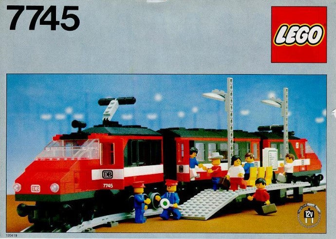 7745 High-Speed City Express Passenger Train (Used) LEGO Trains