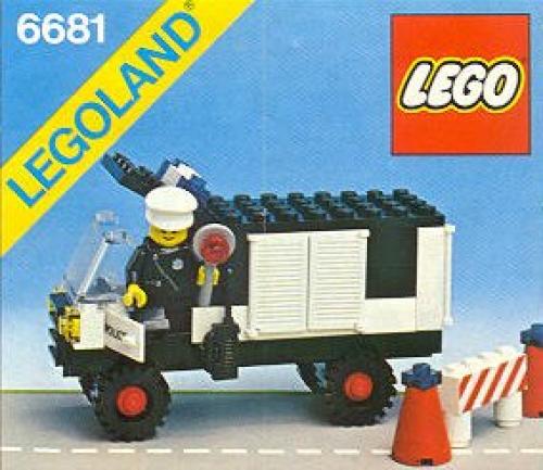 6681 Police Van (Certified) LEGO Town