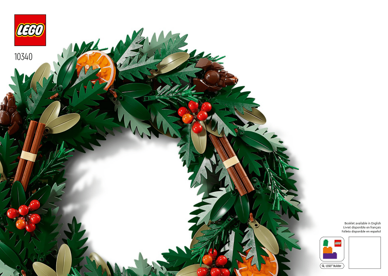 10340 Wreath (Used) LEGO Seasonal