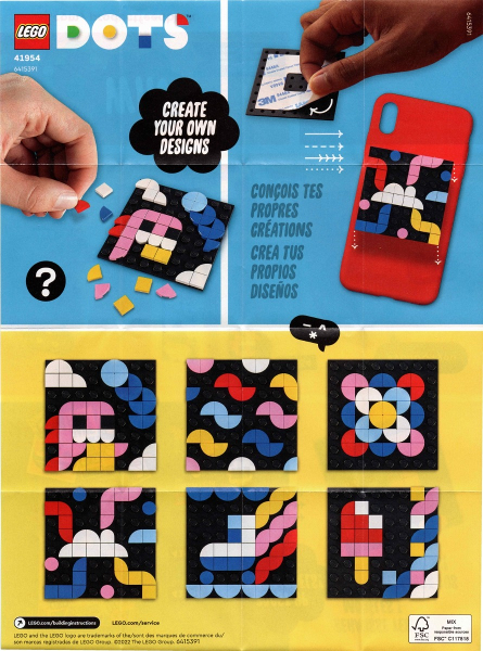 41954 Adhesive Patch (Used) LEGO DOTS