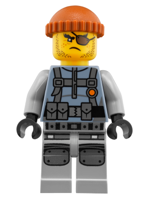 Shark Army Thug - Large Knee Plates (njo0356)