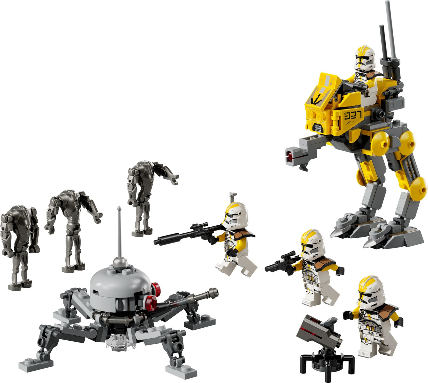 75431 327th Star Corps Clone Troopers Battle Pack