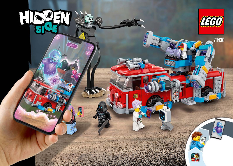 70436 Phantom Fire Truck 3000 (Used) LEGO Hidden Side