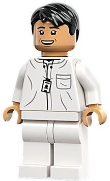 Dr. Henry Wu - White Lab Uniform (jw112)