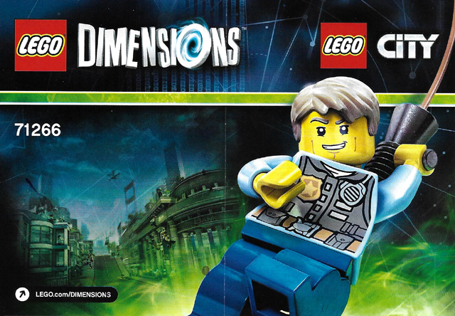 71266 Chase McCain Fun Pack (Used) LEGO Dimensions