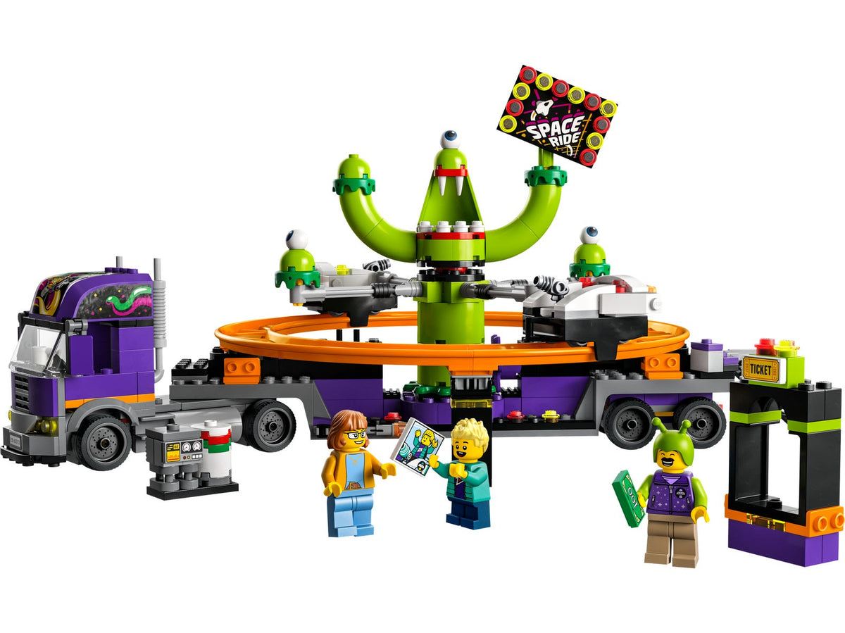 60313 Space Ride Amusement Truck (Retired) LEGO City