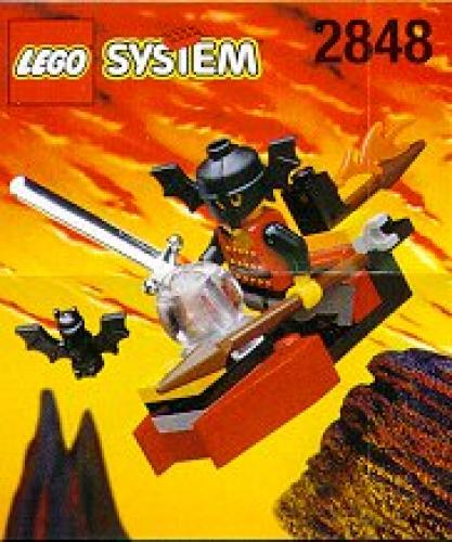 2848 Fright Knights Flying Machine (Used) LEGO Castle