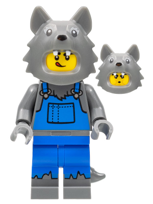 Wolf Costume (Minifigure Only) (col405)