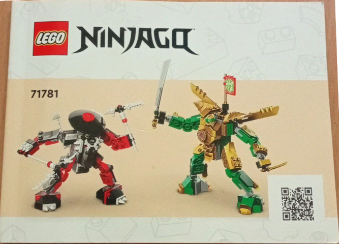 71781 Lloyd's Mech Battle EVO (Certified) LEGO Ninjago