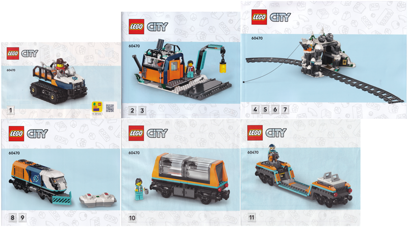 60470 Explorers' Arctic Polar Express Train (Certified) LEGO City