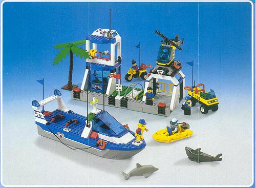 6435 Coast Guard HQ (Retired) LEGO Town