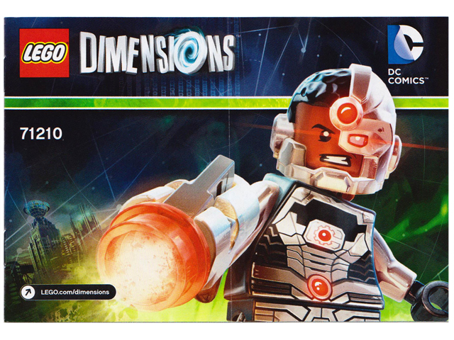 71210 Cyborg Fun Pack (Used) LEGO Dimensions