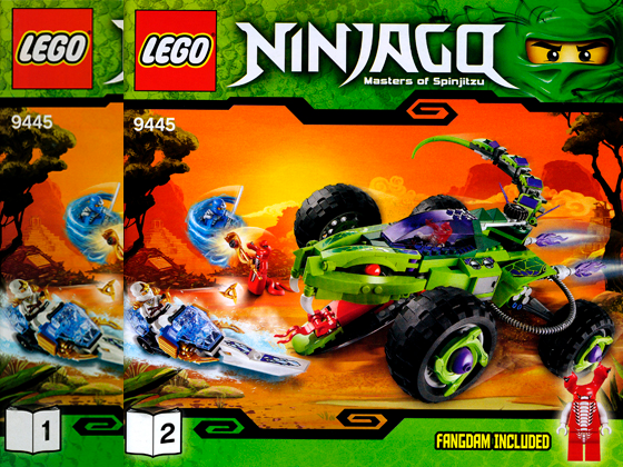 9445 Fangpyre Truck Ambush (Certified) LEGO Ninjago