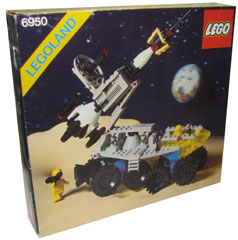 6950 Mobile Rocket Transport (Retired) LEGO Space