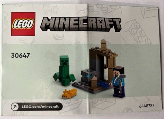 30647 The Dripstone Cavern (Used) LEGO Minecraft