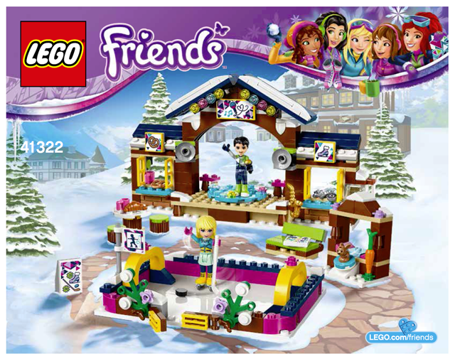 41322 Snow Resort Ice Rink (Used) LEGO Friends