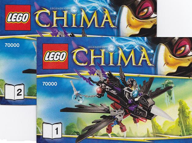 70000 Razcal's Glider (Used) LEGO Legends of Chima