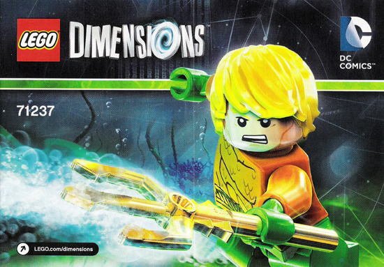 71237 Aquaman Fun Pack (Used) LEGO Dimensions