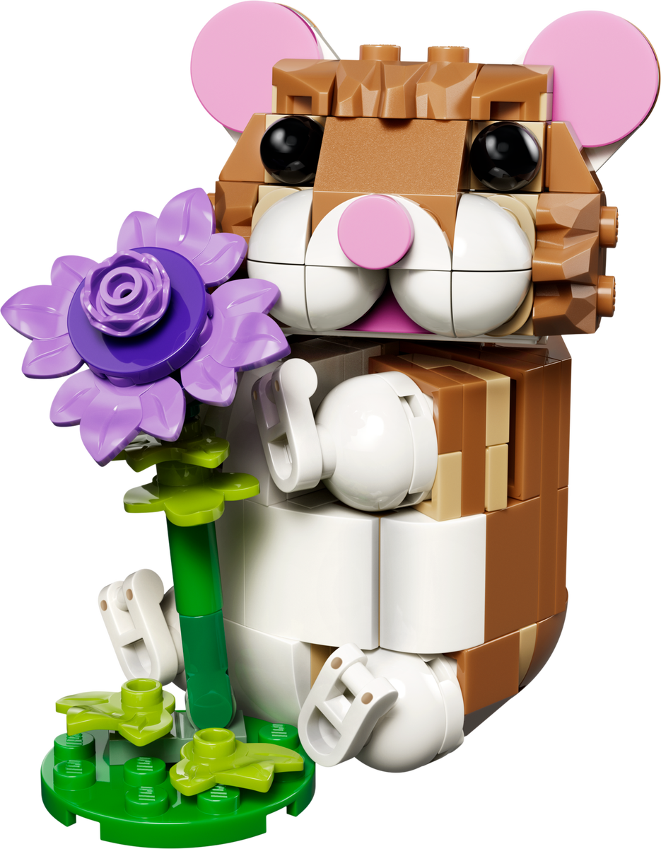 31376 Cute Hamster with a Flower (Retired) LEGO Creator