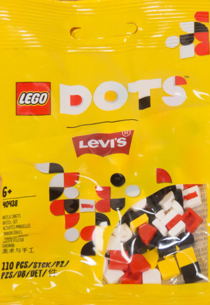40438 Extra DOTS - Levi's Confetti Bag (Retired) LEGO DOTS