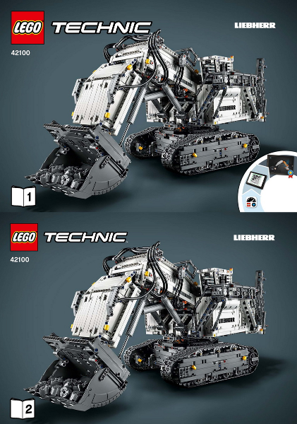 42100 Liebherr R 9800 (Certified) LEGO TECHNIC